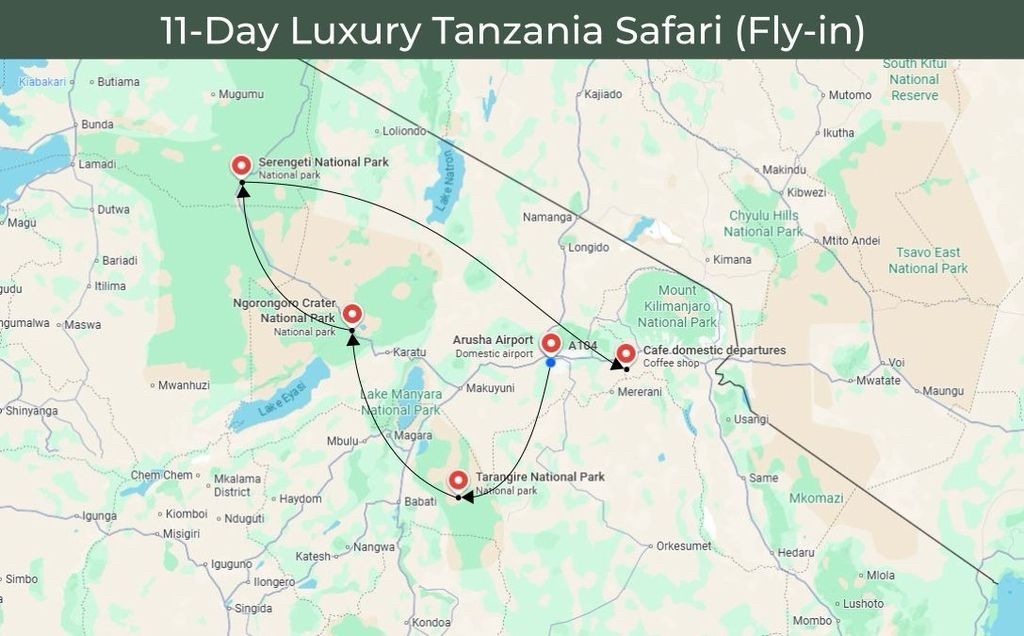 11 day tanzania luxury tour gaia | Gaia Legacy Travel